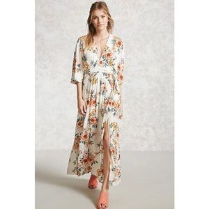 Forever 21 floral maxi dress